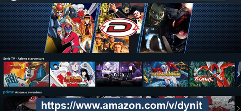 Dynit è su Amazon Prime Video!