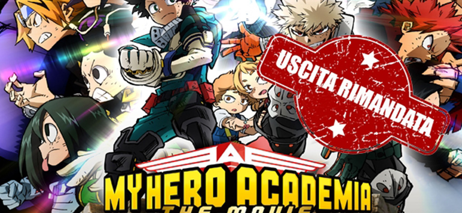 My Hero Academia 2 rimandato